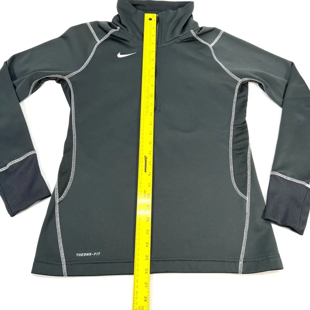 Nike Therma Fit Track￼ Training 1/4 Zip Mock Neck Jacket Women’s Size Small